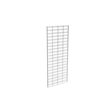 Toizu Fun Slatgrid Panels - Chrome - 2 x 5 ft., 3PK TO2957833